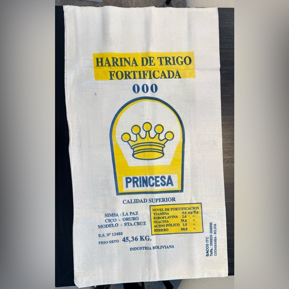 Princesa Harina de Trigo Fortificada Bag